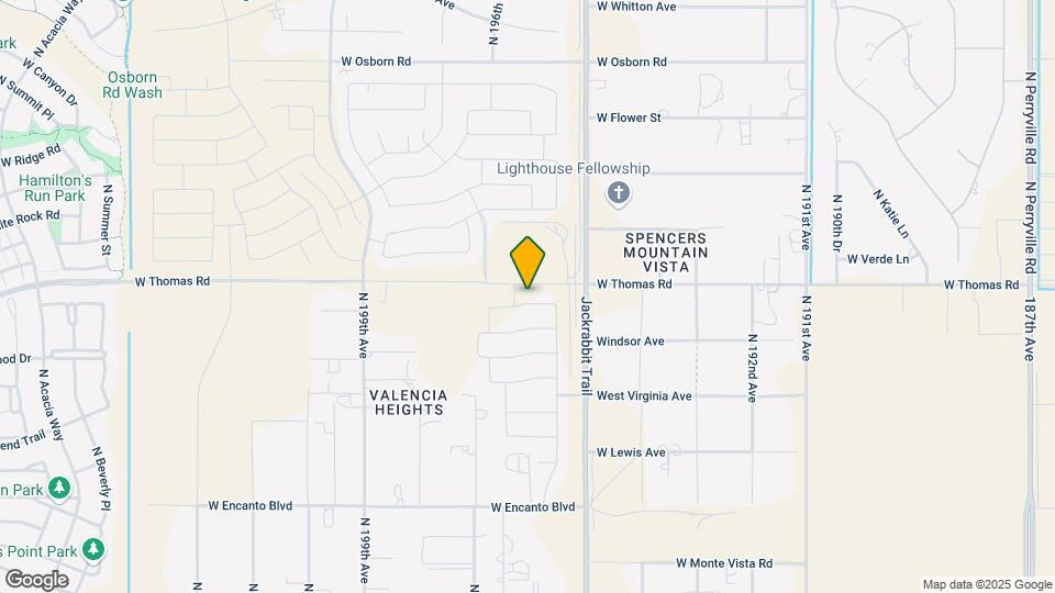 19580 W Edgemont Ave Map and Location Details