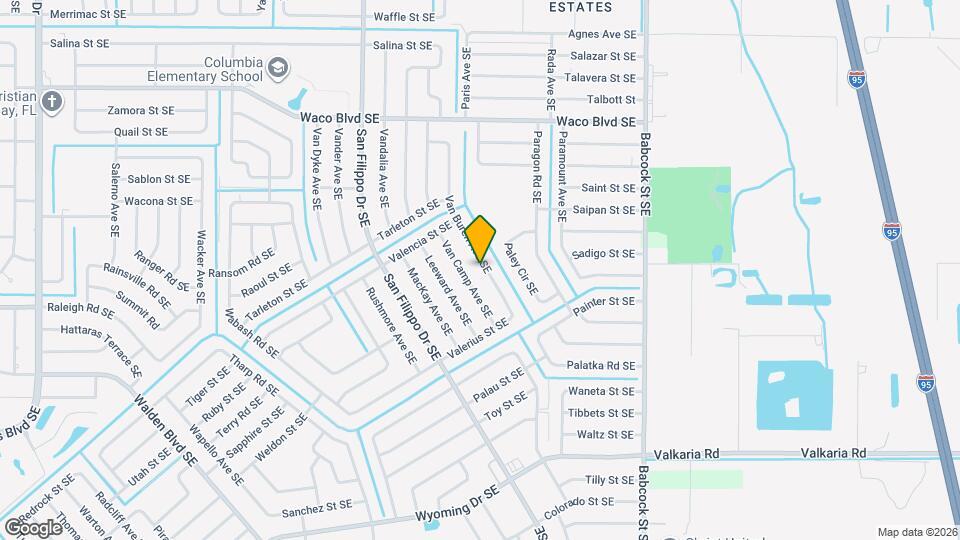 1490 Van Buren Ave SE Map and Location Details