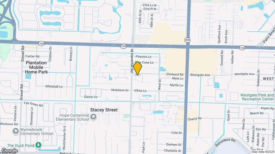 4951 Wedgewood Way, Unit . Map and Location Details