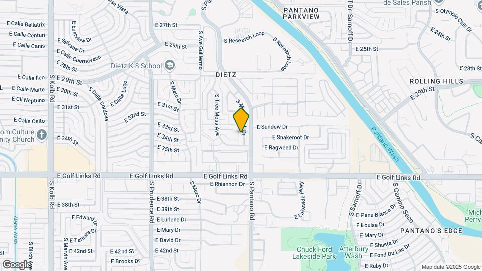 2314 S Mcconnell Dr Map and Location Details