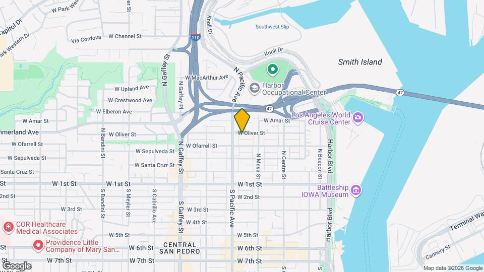 469 W Oliver St Map and Location Details