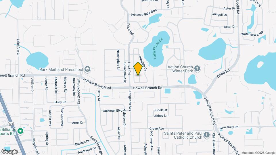 1666 Tremont Ln Map and Location Details