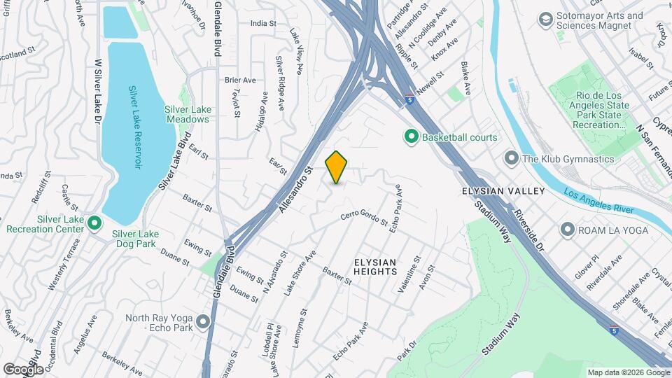 2324 Lake Shore Ave Mapa y Detalles de la Ubicación