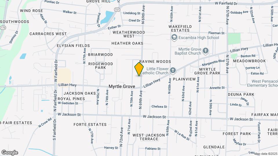 913 N 69th Ave Mapa y Detalles de la Ubicación