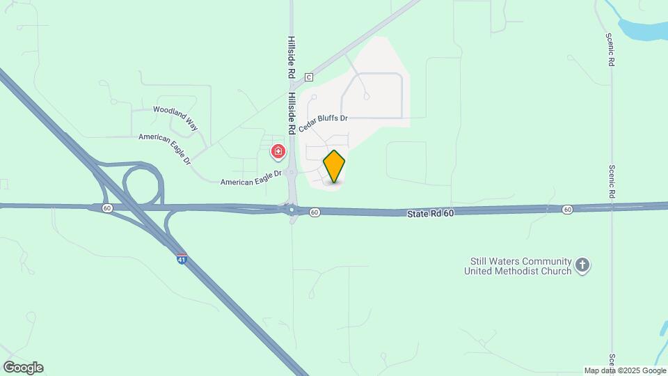 700 Cedar Bluffs Dr Map and Location Details