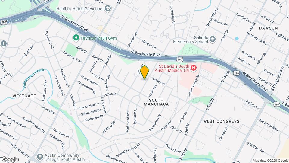 4408 Banister Ln Map and Location Details