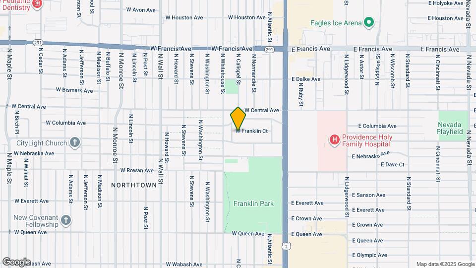 227 W Franklin Ct Map and Location Details