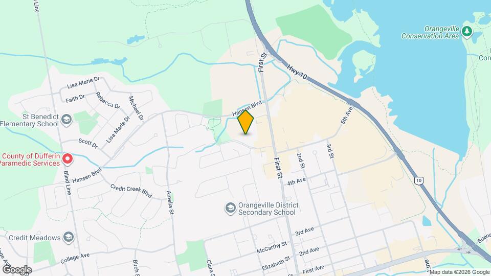 35 Bredin Pkwy Map and Location Details