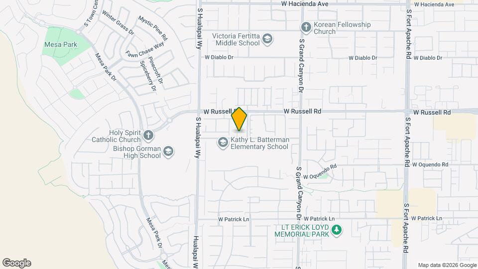 10029 Luna River Ave Map and Location Details