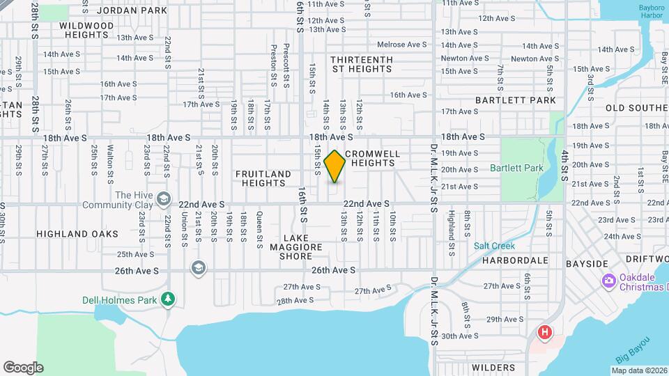 2102 14th St S-Unit -B Map and Location Details