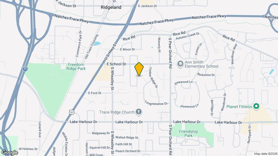 320 Southridge Dr Map and Location Details