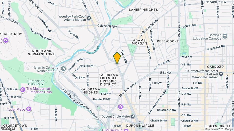 2126 Connecticut Ave NW Map and Location Details