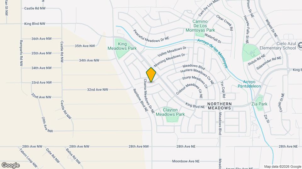 513 Cimarron Meadows Dr Map and Location Details
