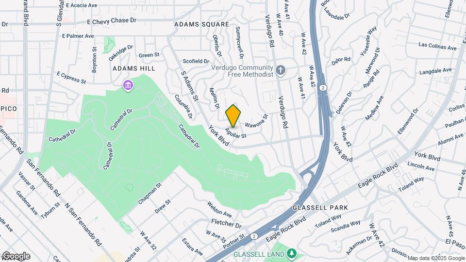 3761 Aguilar St Map and Location Details