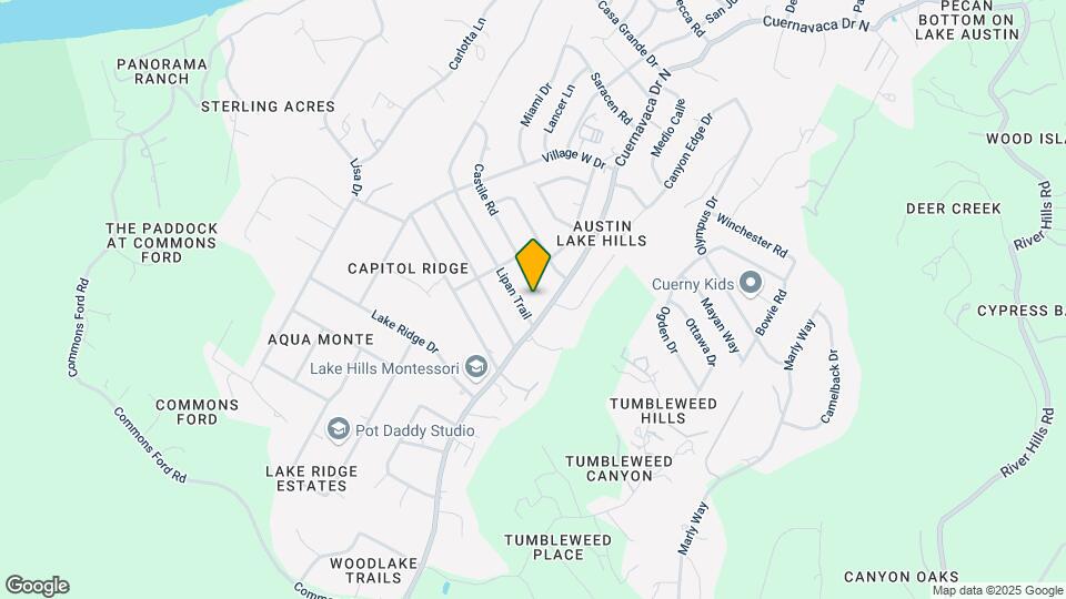 1002 Castile Rd Map and Location Details