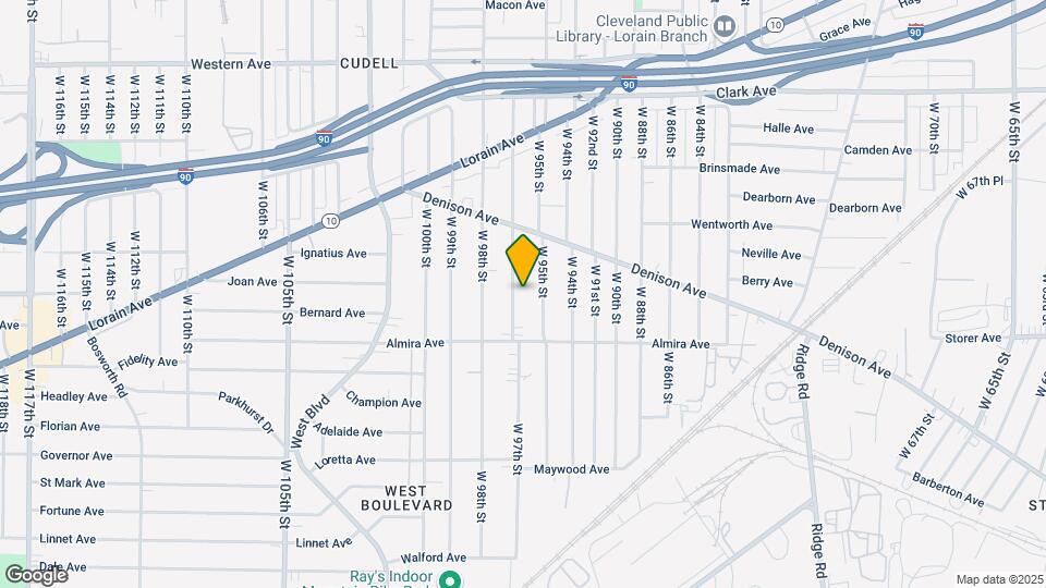 3319 W 97th St Map and Location Details
