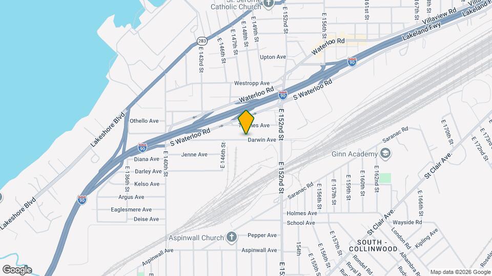 14805 Darwin Ave Map and Location Details