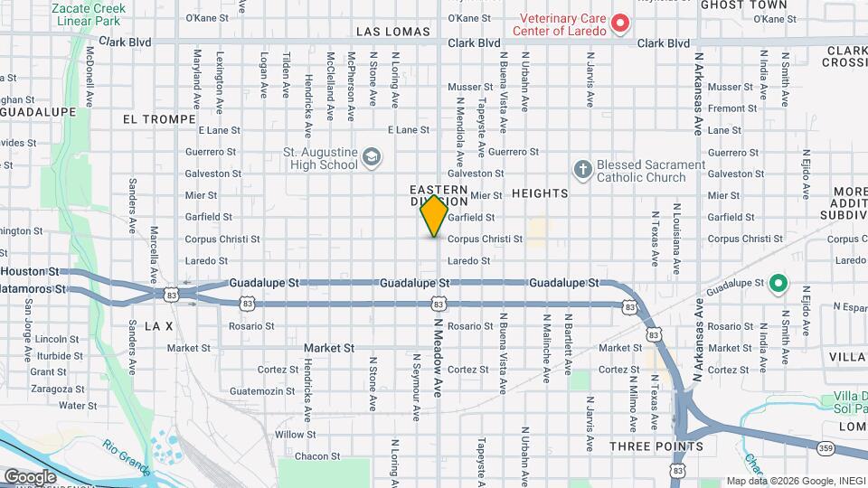 1519 Corpus Christi St Map and Location Details