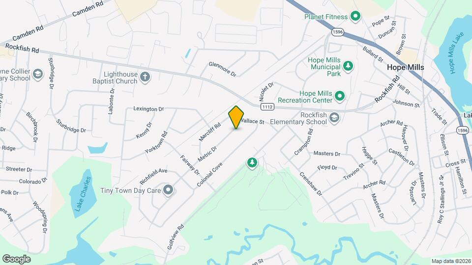 3625 Metric Dr Map and Location Details