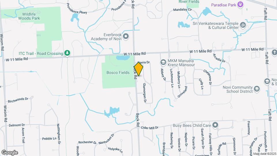 25774 Beck Rd Map and Location Details