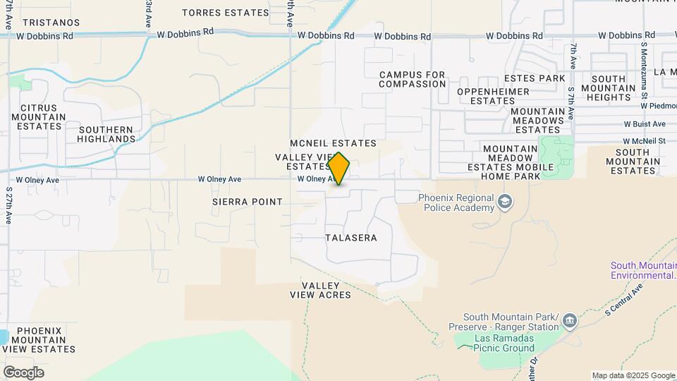 1750 W Pearce Rd Map and Location Details