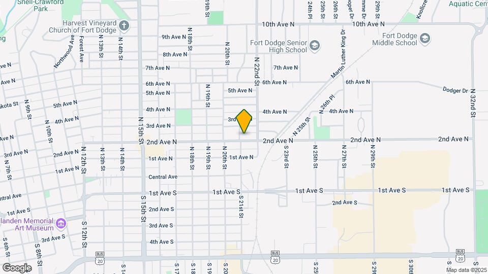 2108 2nd Ave N Map and Location Details