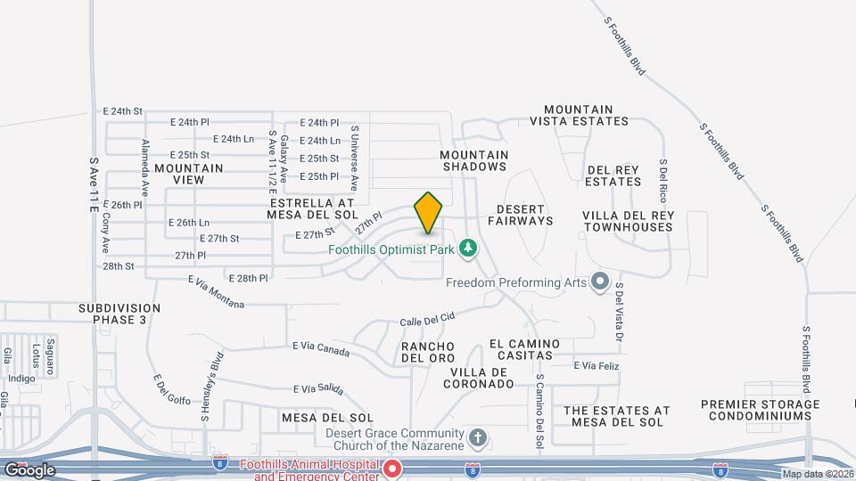 11846 E Omega Ln Map and Location Details
