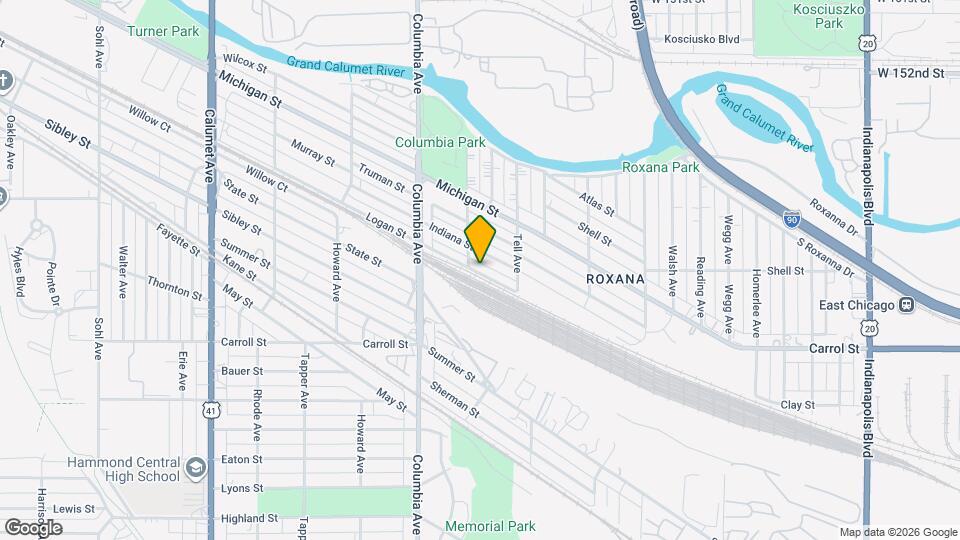 1309 Logan St Mapa y Detalles de la Ubicación