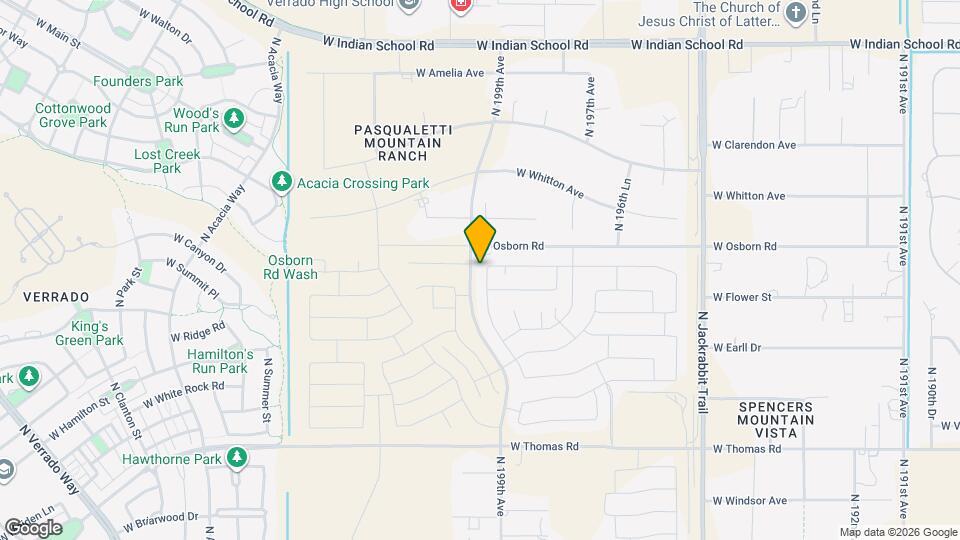 3332 N 198th Ln Map and Location Details