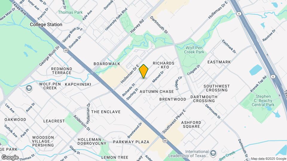 205 Sterling St Map and Location Details