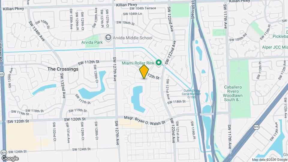 12305 SW 115th Terrace Map and Location Details