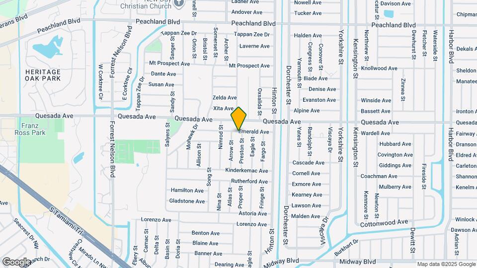 1293 Preston St Map and Location Details