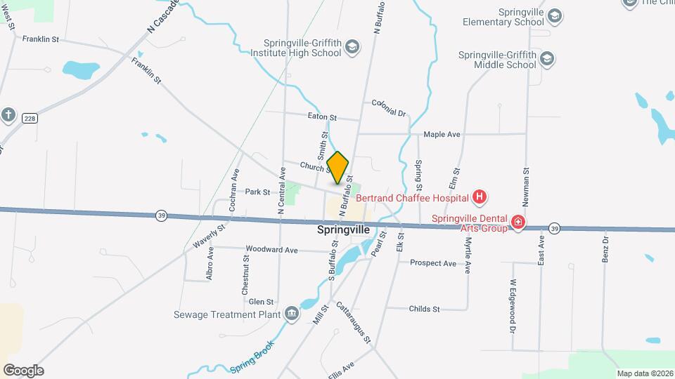 127 Franklin St Map and Location Details