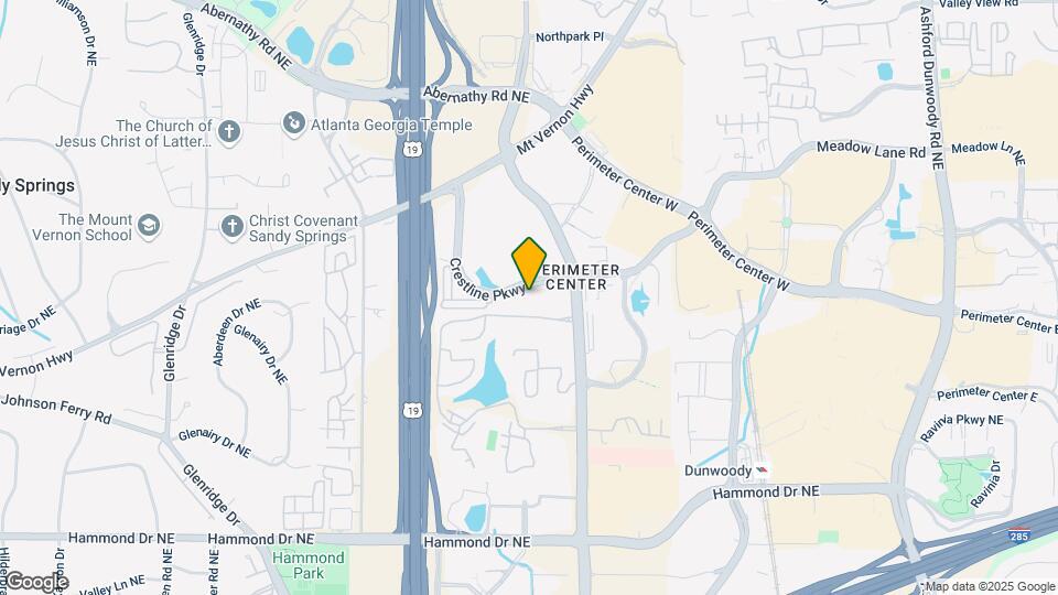 Furnished Studio-Atlanta - Perimeter - Cre Mapa y Detalles de la Ubicación