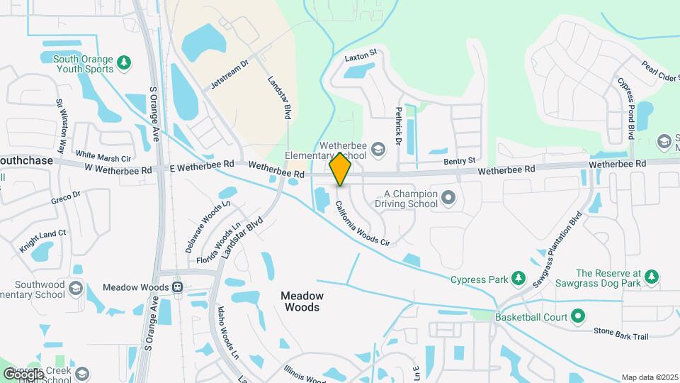 709 California Woods Cir Map and Location Details