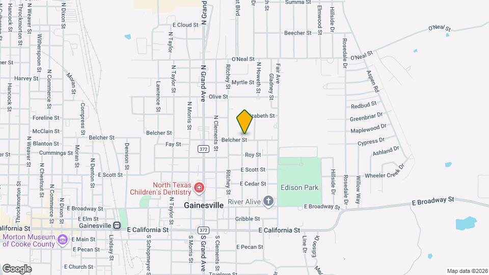 1501 Belcher St Map and Location Details