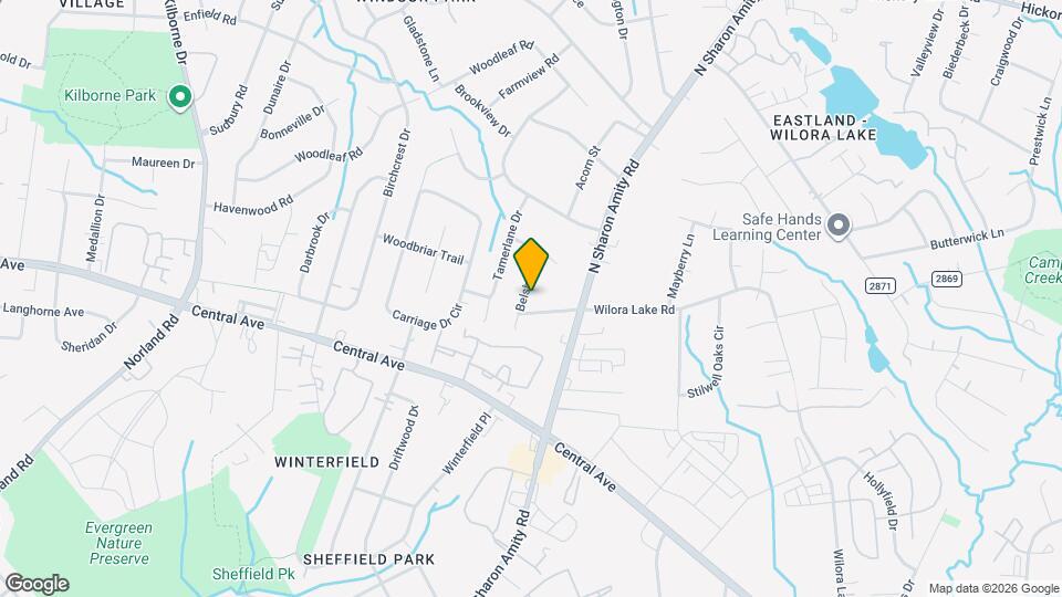 4012 Belshire Ln Map and Location Details