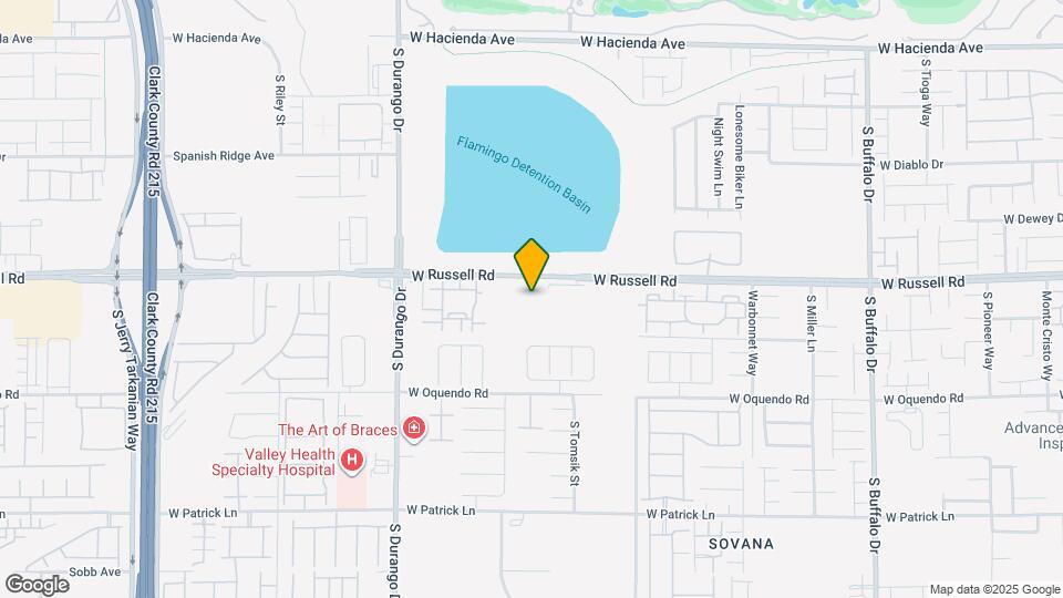 8373 Buckskin Clf Ave Mapa y Detalles de la Ubicación