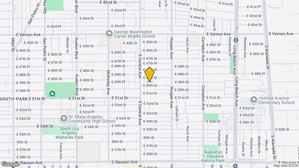 1153 E 50th St, Unit 3 Map and Location Details