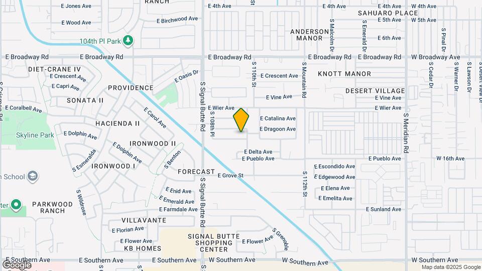10940 E Diamond Ave Map and Location Details