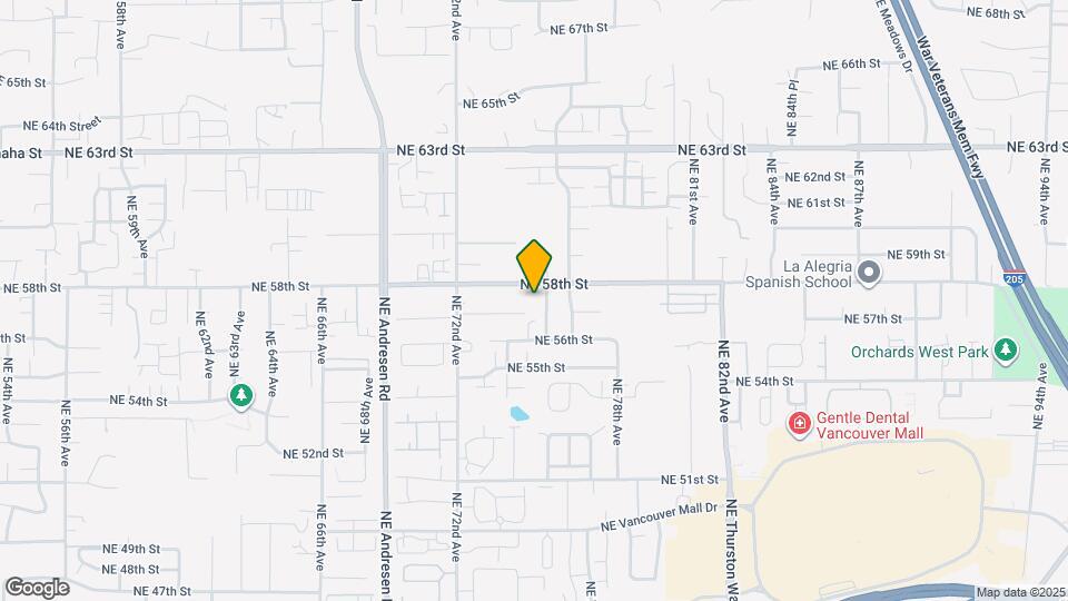 5711 NE 74th Ct Map and Location Details