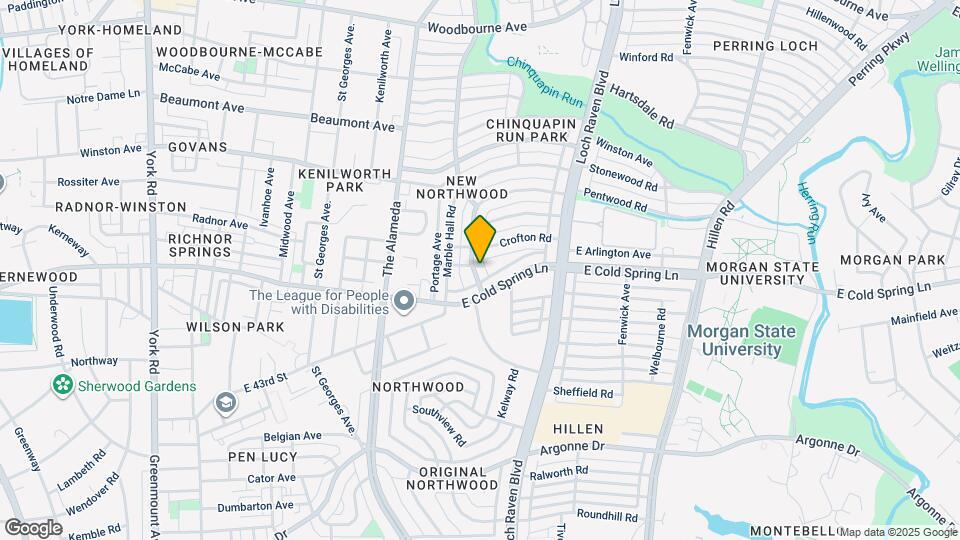 4521 Northwood Dr Map and Location Details