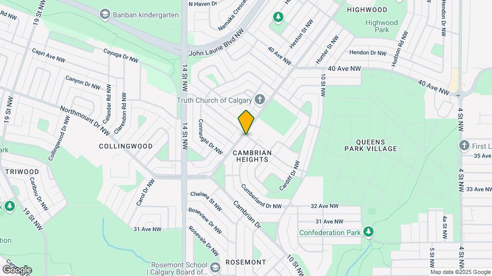 652-656 Northmount Dr NW Map and Location Details