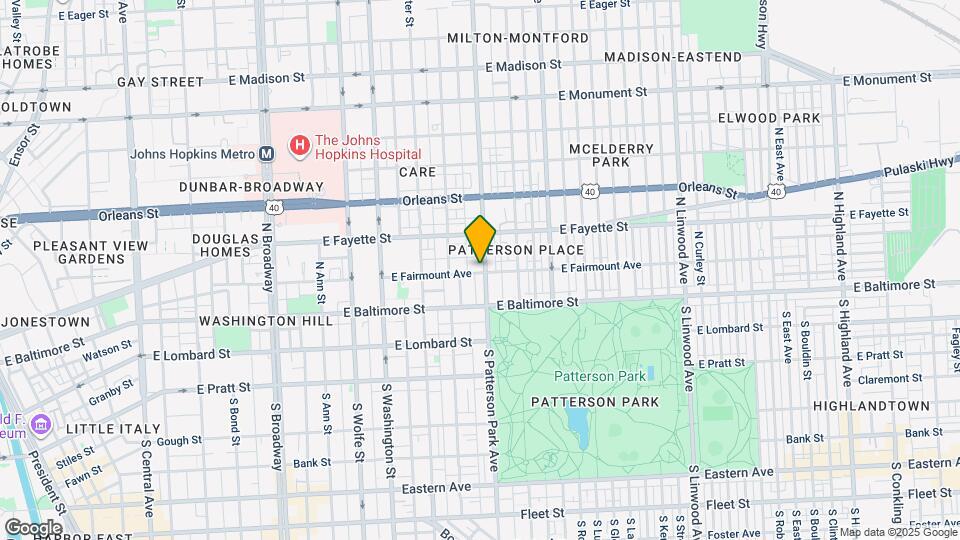 2242 E Fairmount Ave Map and Location Details