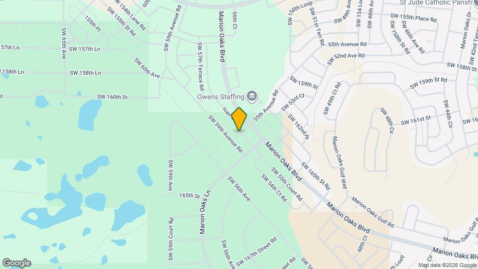 16054 SW 55th Avenue Rd Map and Location Details