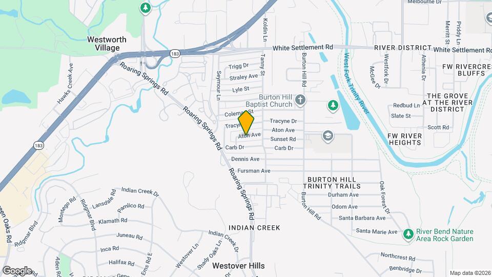 5825 Aton Ave Map and Location Details