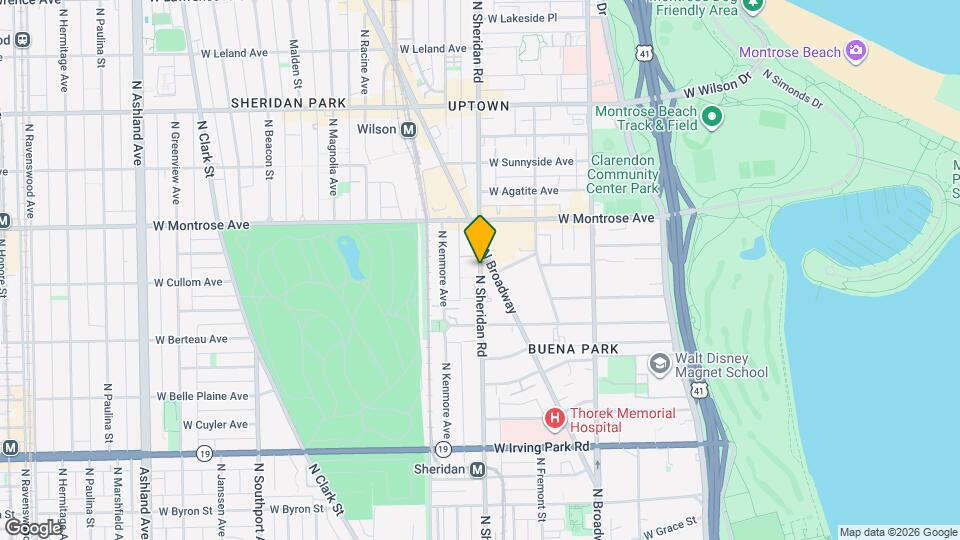 738 N Sheridan Rd Mapa y Detalles de la Ubicación