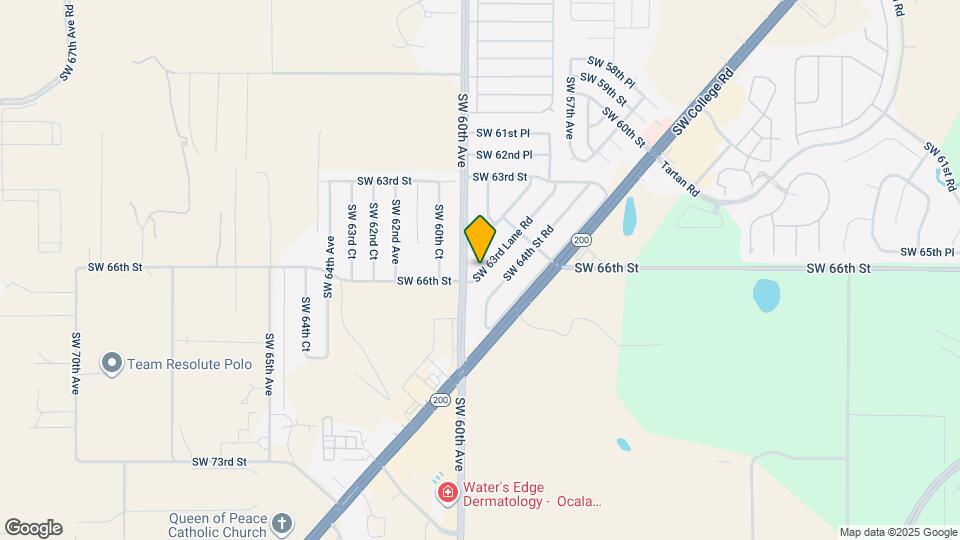 5921 SW 63rd Lane Rd Map and Location Details