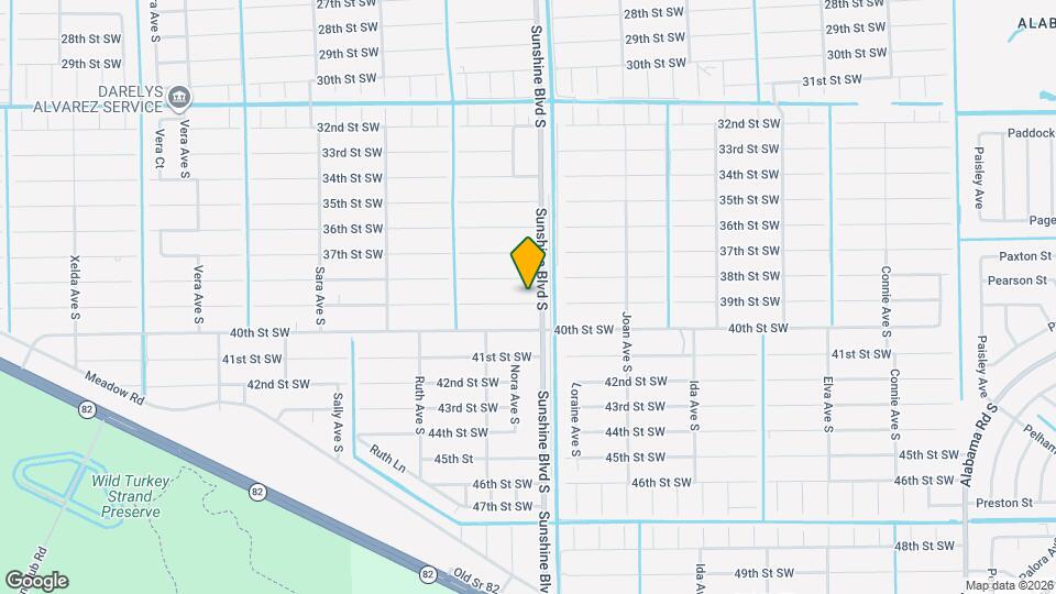 3102 39th St SW Map and Location Details