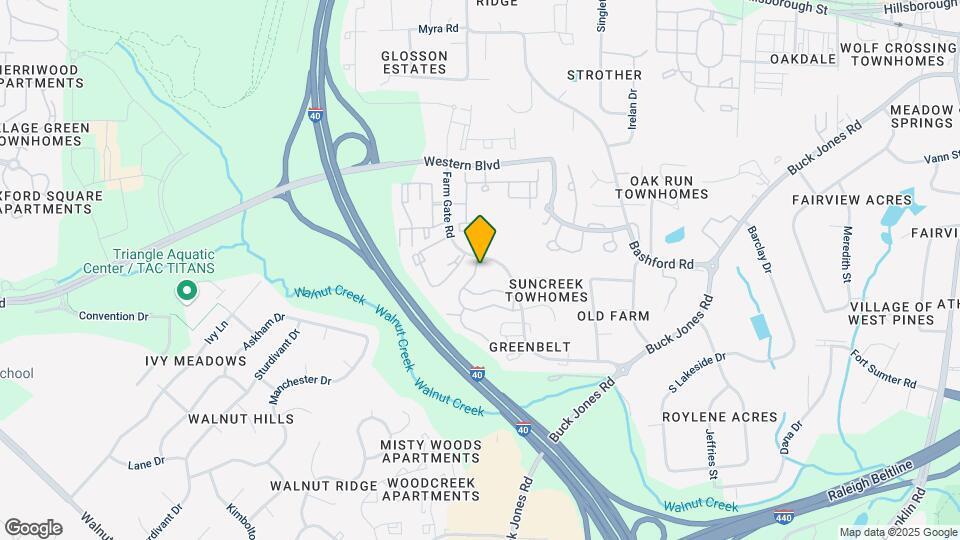 6121 Sunpointe Dr Map and Location Details